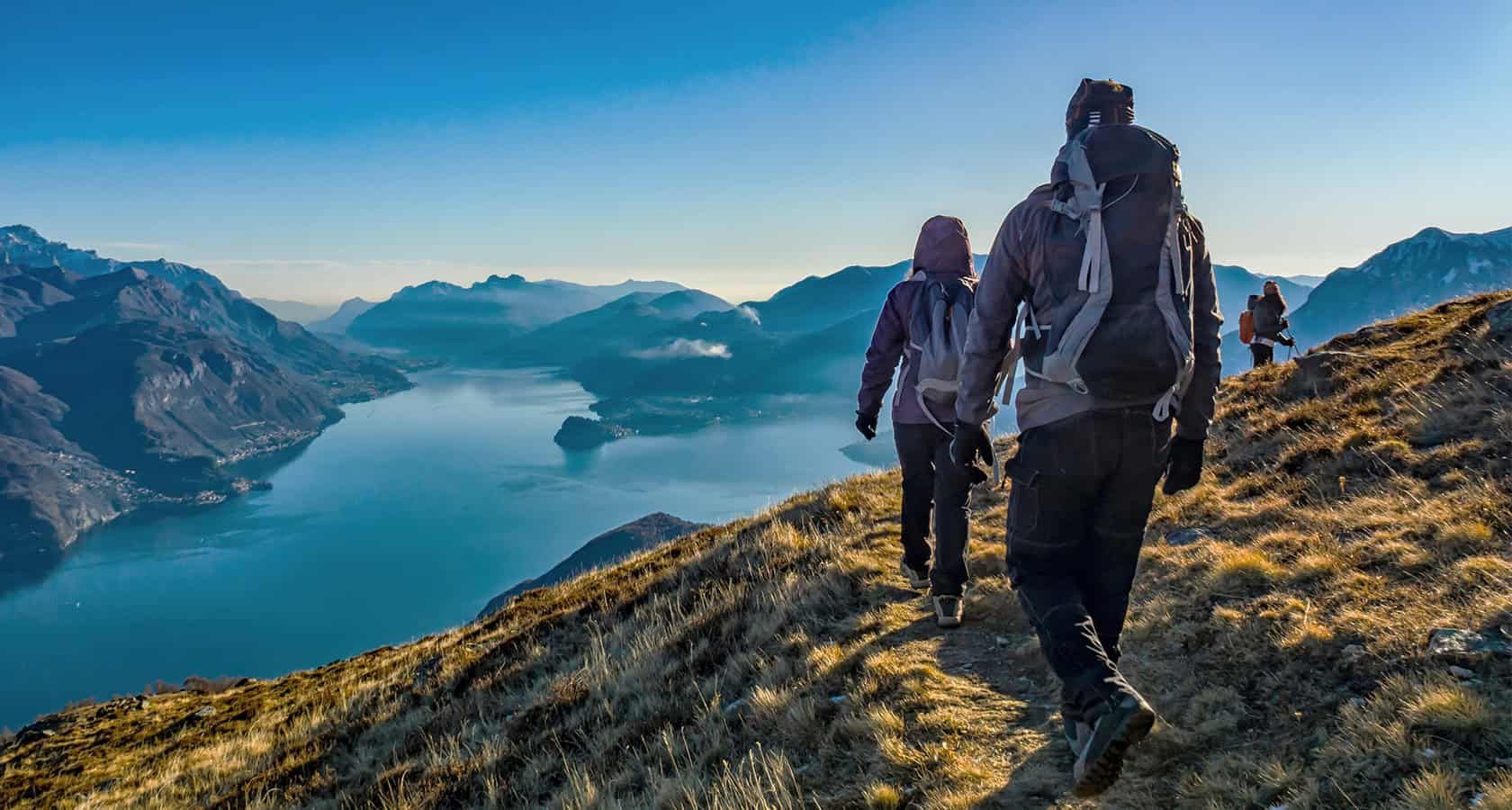 Lake Como hiking