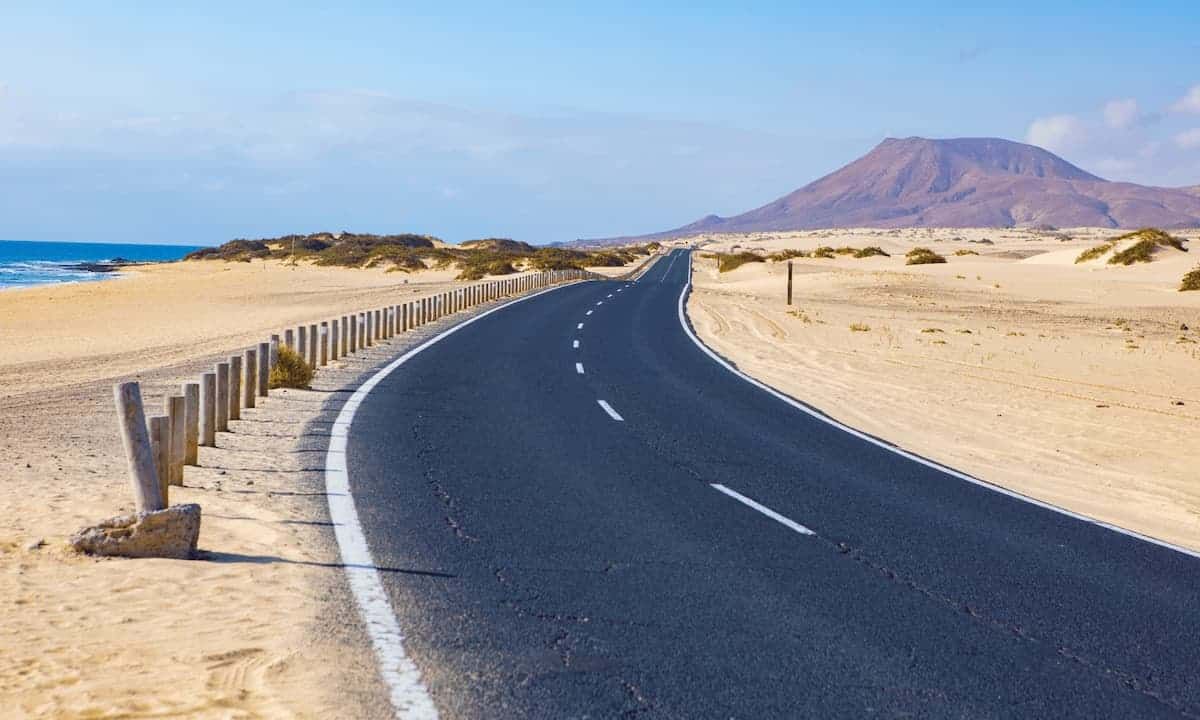fuerteventura landscape road