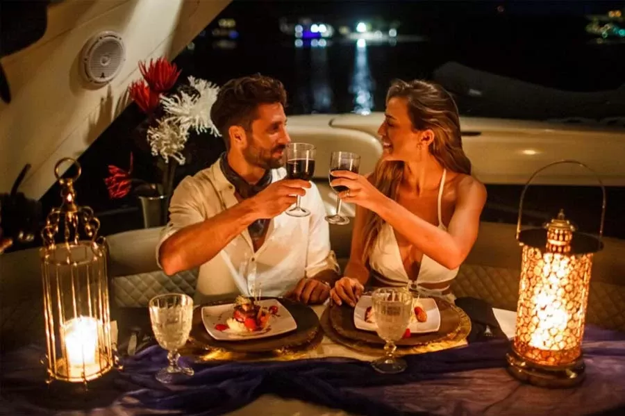 Romantic dinner