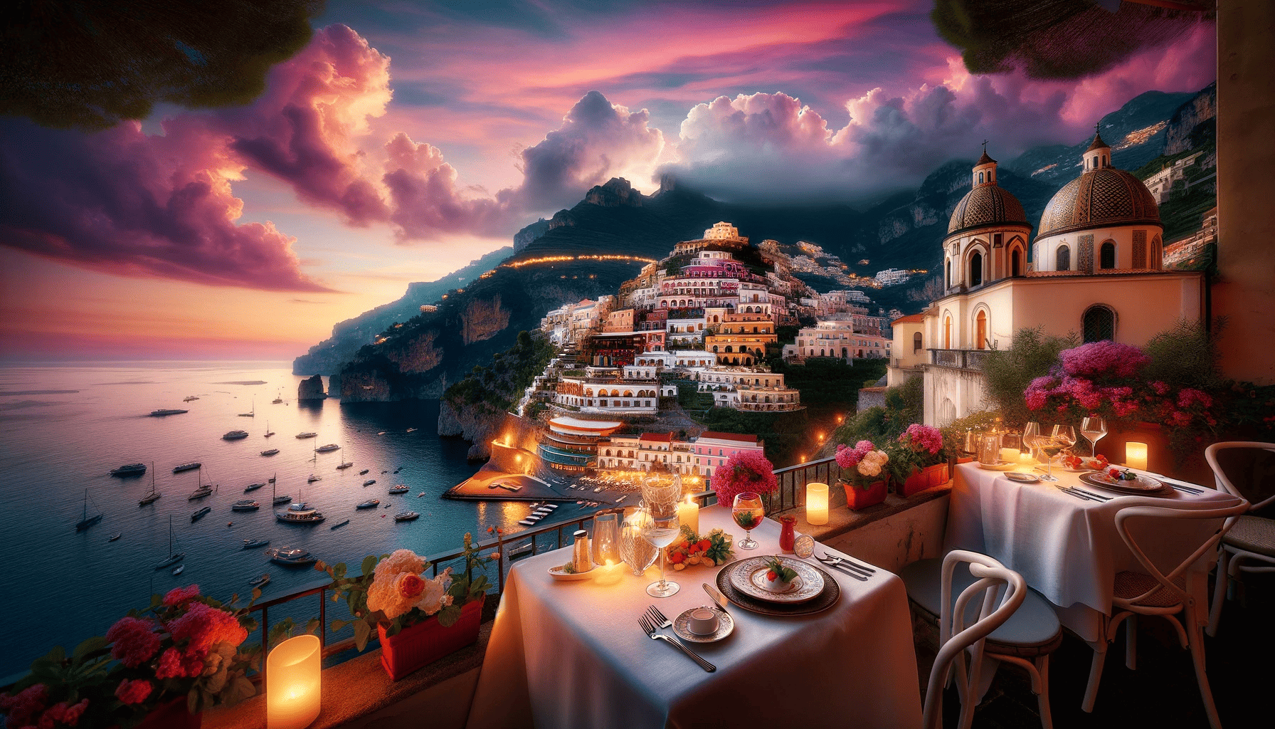 Vibrance of Amalfi