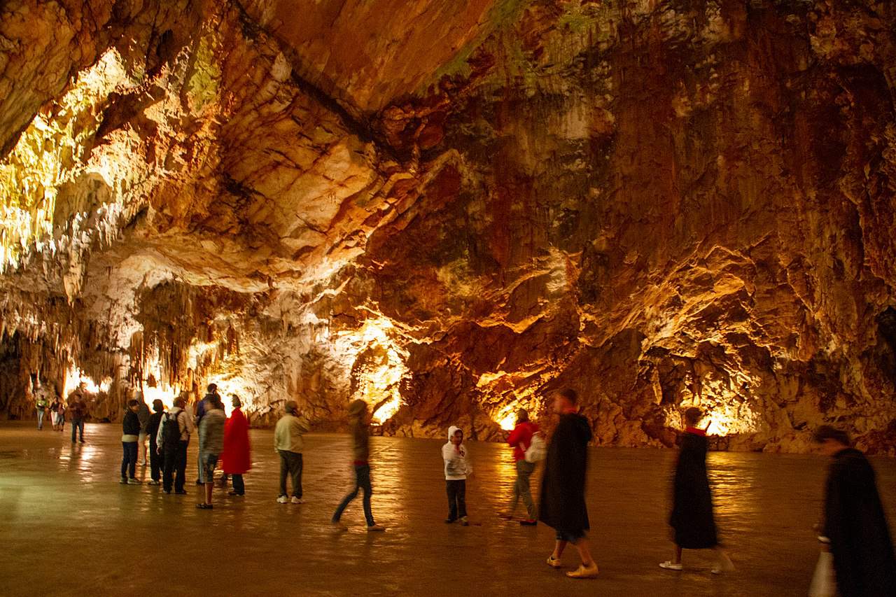 Postojna cave concert hall